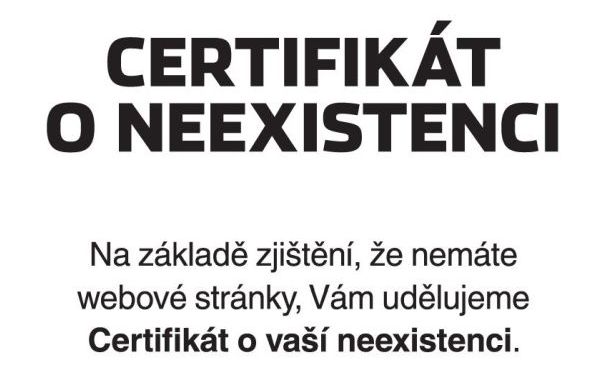 Certifikát