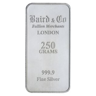 Silver Bar Baird & Co 250 g